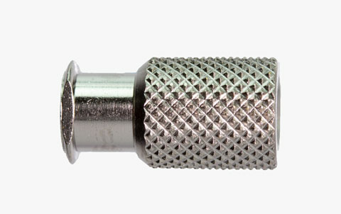 A1350 Female Luer (5/16" knurled), #10-32 female thread